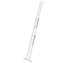 Günzburger Aluminium-Schiebeleiter Mit Nivello-Traverse 3 X 10 Sprossen, 20610 -Werkzeugserien Geschäft 020610 600x600