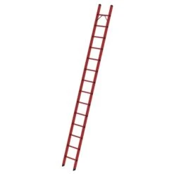 Günzburger Vollkunststoff-Anlegeleiter, 14 Sprossen, 36014
