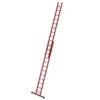 Günzburger Vollkunststoff-Schiebe-Seilzugleiter Mit Standtraverse, 2-teilig 2 X 12 Sprossen,
