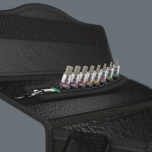 Wera Zyklop Bitnuss-Satz Innensechskant, Haltefunktion Belt A 2, 05003881001 8 Wera Zyklop Bitnuss-Satz Innensechskant, Haltefunktion Belt A 2, 05003881001 – Bild 8