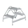 Günzburger Aluminium-Arbeitspodest Beidseitig Begehbar, 2 X 2 Stufen, 50059
