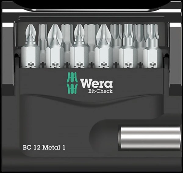 Wera Bit-Sortiment Bit-Check 12 Metal 1, 05057424001 2 Wera Bit-Sortiment Bit-Check 12 Metal 1, 05057424001 – Bild 2