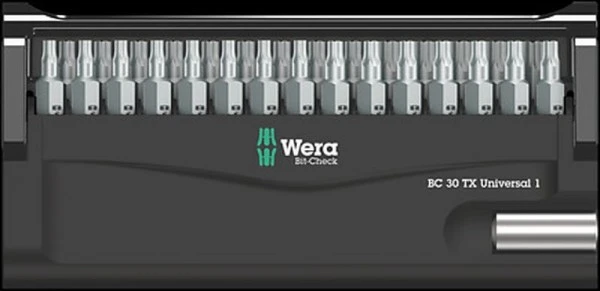 Wera Bit-Sortiment Bit-Check 30 TORX Universal 1, 05057908001 2 Wera Bit-Sortiment Bit-Check 30 TORX Universal 1, 05057908001 – Bild 2
