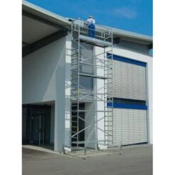 Günzburger Aluminium-Rollgerüst Mit Fahrbalken*, Plattformen Im 2m-Abstand, 154945 -Werkzeugserien Geschäft 155645 zoom54d782232d4ad 600x600