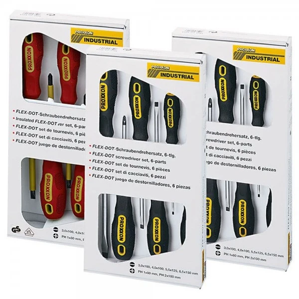 Proxxon FLEX-DOT Schraubendrehersatz 6-tlg., Außensechskant, 22644 1 Proxxon FLEX-DOT Schraubendrehersatz 6-tlg., Außensechskant, 22644