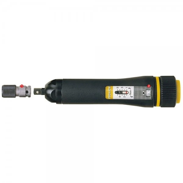 Proxxon MICRO-Click-Drehmomentschrauber MC 5, 1 - 5 Nm, 1/4", 23347 1 Proxxon MICRO-Click-Drehmomentschrauber MC 5, 1 - 5 Nm, 1/4", 23347