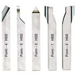 Proxxon Drehstahlsatz, 5-teilig, HSS (10 X 10 X 80 Mm), 24550