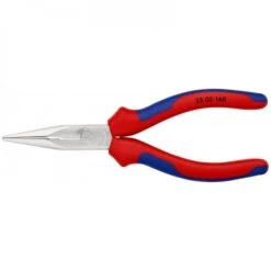 Knipex Flachrundzange Mit Schneide Verchromt 160 Mm, 25 05 160 -Werkzeugserien Geschäft 25 05 160 3 600x600