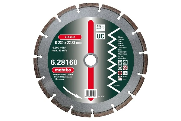 Metabo Dia-TS, 115x22,23 Mm, Classic, UC, 628156000 1 Metabo Dia-TS, 115x22,23 Mm, Classic, UC, 628156000