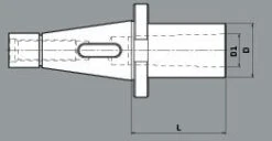 Elmag Kegelreduzierhülse ISO 40 / MK 4, 82710