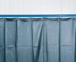 Elmag Schweißerschutzvorhang Dunkelgrün, 55252