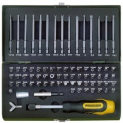Proxxon Super-Sicherheits- Und Spezialbitsatz, 1/4", 75-tlg., 23107