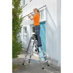 Günzburger Aluminium-Stufen-Stehleiter Beidseitig Begehbar 2 X 10 Stufen, 40220 7 Günzburger Aluminium-Stufen-Stehleiter Beidseitig Begehbar 2 X 10 Stufen, 40220 -Werkzeugserien Geschäft 40212 zoom54d780672c7e7 600x600