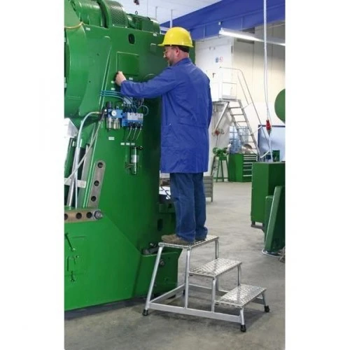 Günzburger Aluminium-Arbeitspodest, Starr, 1 Stufen, 50031 3 Günzburger Aluminium-Arbeitspodest, Starr, 1 Stufen, 50031 – Bild 3