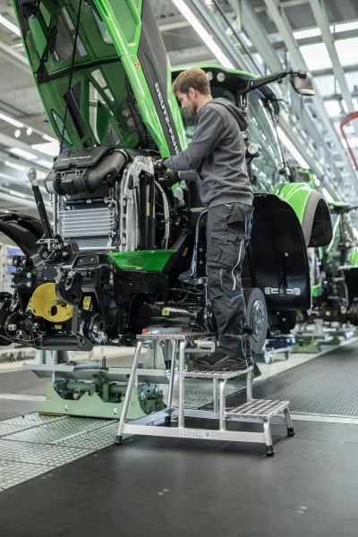 Günzburger Aluminium-Arbeitspodest, Starr, 1 Stufen, 50031 1 Günzburger Aluminium-Arbeitspodest, Starr, 1 Stufen, 50031