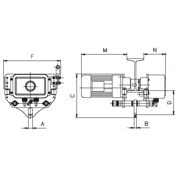 Unicraft Elektrofahrwerk EFW 1-1, 6194310 1 Unicraft Elektrofahrwerk EFW 1-1, 6194310