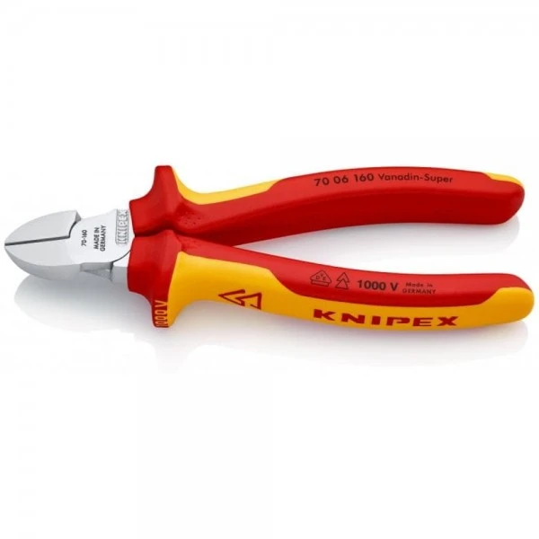 Knipex Seitenschneider Verchromt 160 Mm, 70 06 160 1 Knipex Seitenschneider Verchromt 160 Mm, 70 06 160