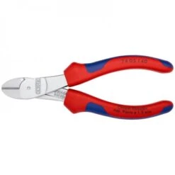 Knipex Kraft-Seitenschneider Verchromt Mit Mehrkomponenten-Hüllen 140 Mm, 74 05 140 -Werkzeugserien Geschäft 74 05 140 3 600x600