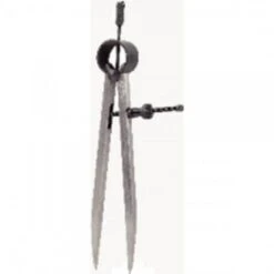 KS Tools Präzisions-Feder-Spitzzirkel,138mm, 300.0402