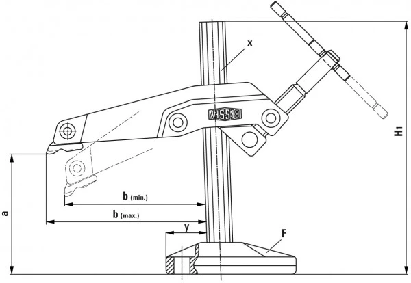 Bessey Greifarmspanner GRS 200/140 1 Bessey Greifarmspanner GRS 200/140
