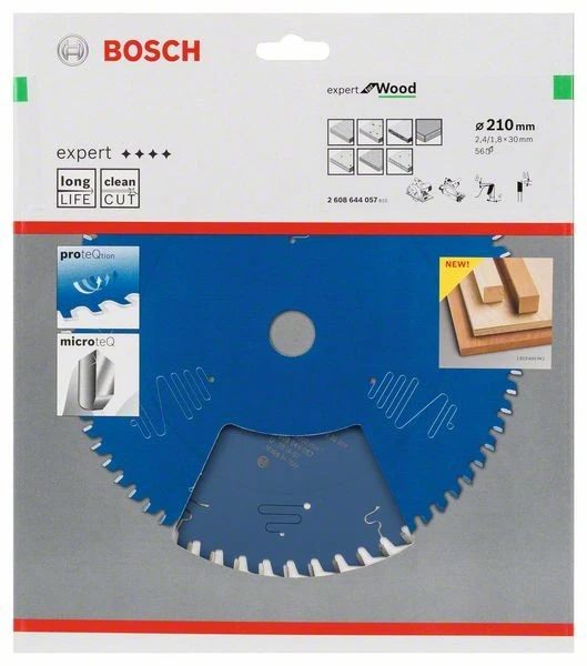 Bosch Kreissägeblatt Expert For Wood, 210 X 30 X 2,4 Mm, 56 2608644057 2 Bosch Kreissägeblatt Expert For Wood, 210 X 30 X 2,4 Mm, 56 2608644057 – Bild 2