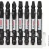 Bosch Doppelklingen Schrauberbit-Set, 9-teilig, Diverse, 65 Mm 2608522345