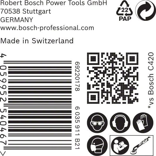 Bosch EXPERT M480 Schleifnetz Trockenbauschleifer,225mm, G100,25-tlg. 2608900708 5 Bosch EXPERT M480 Schleifnetz Trockenbauschleifer,225mm, G100,25-tlg. 2608900708 – Bild 5