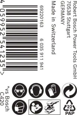 Bosch EXPERT M480 Schleifnetzrolle, 115 mm, 5 m, G 80. Handschleifen 2608900785 -Werkzeugserien Geschäft IMG RD 337578 16ApednOjB9Utkd 600x600