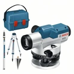 Bosch Optisches Nivelliergerät GOL 20 G, Mit Baustativ BT 160, GR 500 061599404P