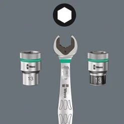Wera Zyklop Speed-Knarrensatz, 1/4"-Antrieb 8100 SA All-in, 05003755001 15 Wera Zyklop Speed-Knarrensatz, 1/4"-Antrieb 8100 SA All-in, 05003755001 -Werkzeugserien Geschäft Take it easy Aussensechskant grau 600x600
