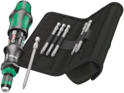 Wera Kombi-Schrauber Mit 6 Bits Tasche Kraftform 20 Tool Finder 2, 05051017001