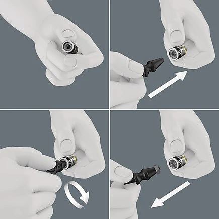 Wera Zyklop Speed-Knarrensatz, 1/4"-Antrieb 8100 SA All-in, 05003755001 8 Wera Zyklop Speed-Knarrensatz, 1/4"-Antrieb 8100 SA All-in, 05003755001 – Bild 8